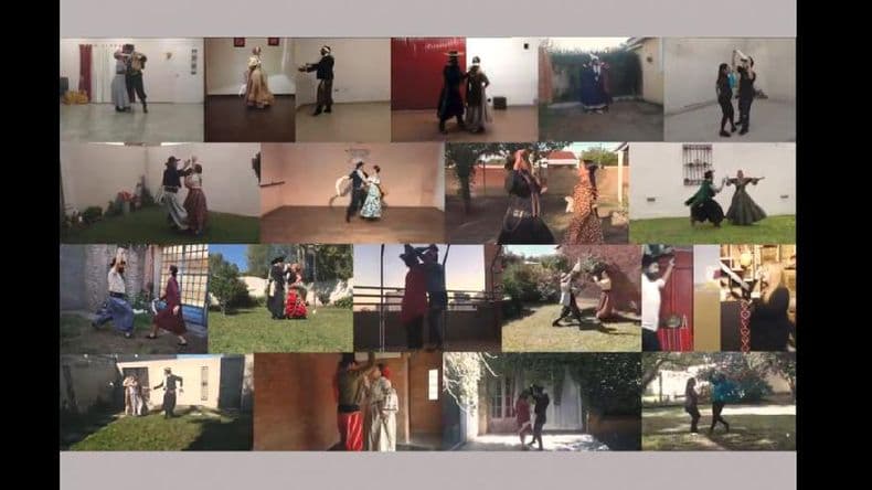 Pergamino está presente en un video nacional de danza folklórica