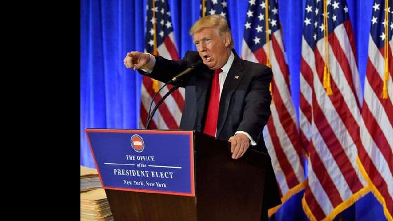 Donald Trump anunció que construirá el muro con México