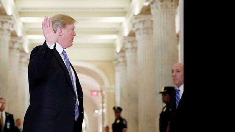 Trump se retiró de una reunión con demócratas: “Fue una pérdida de tiempo”