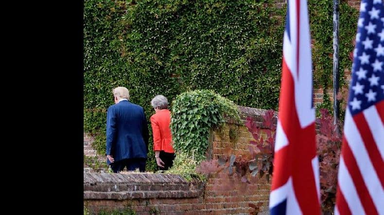 Trump dinamita la visita al Reino Unido y pone a May en un compromiso