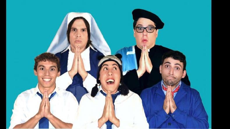 Despedida de la obra “Chicos católicos”