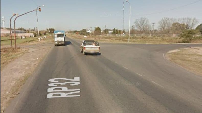Un motociclista falleció en un accidente en ruta Nº 32 y avenida Juan Manuel de Rosas