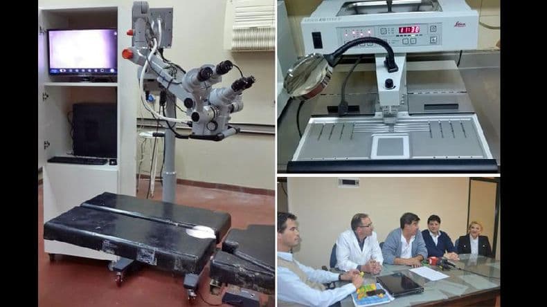El Hospital adquirió aparatología con un subsidio de Desarrollo Social