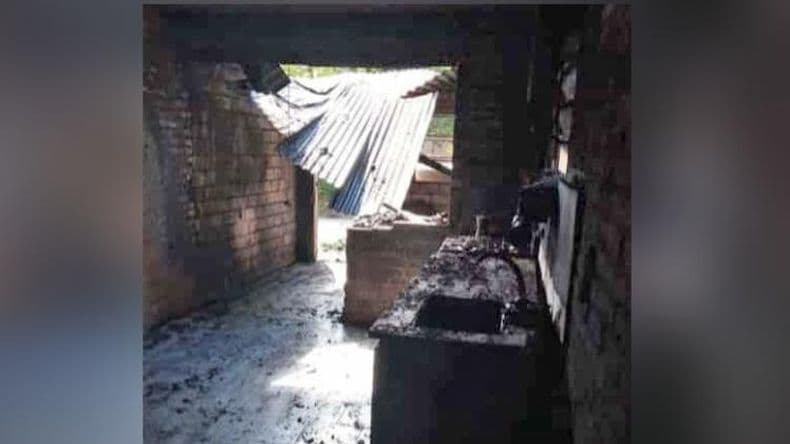 Piden colaboración para una familia a la que se le incendió su casa