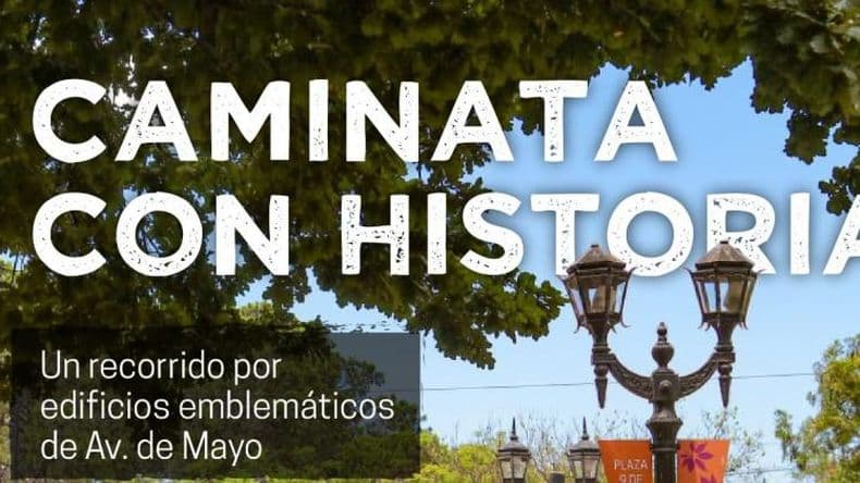 Este sábado vuelve "Caminata con historia", una opción para recorrer la ciudad de manera diferente