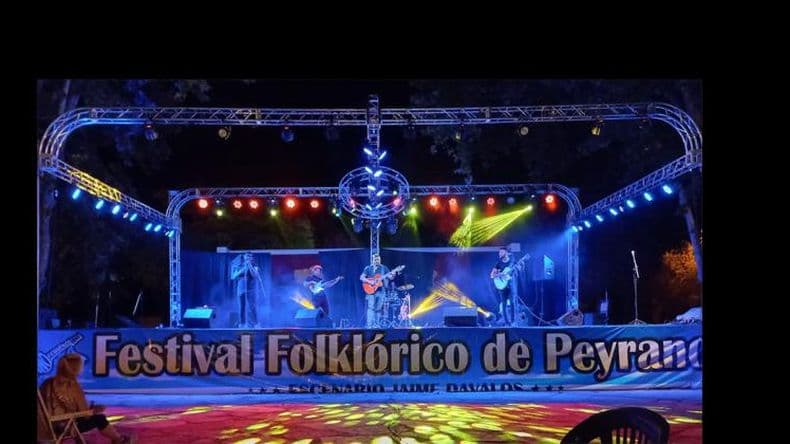 El Festival Folklórico de Peyrano se realizará esta noche