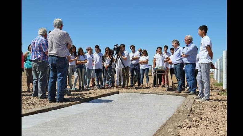 Residuos: la planta para compostaje quedó inaugurada ayer en La Violeta