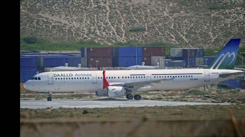 Explosión en un avión en Somalia: no hubo víctimas