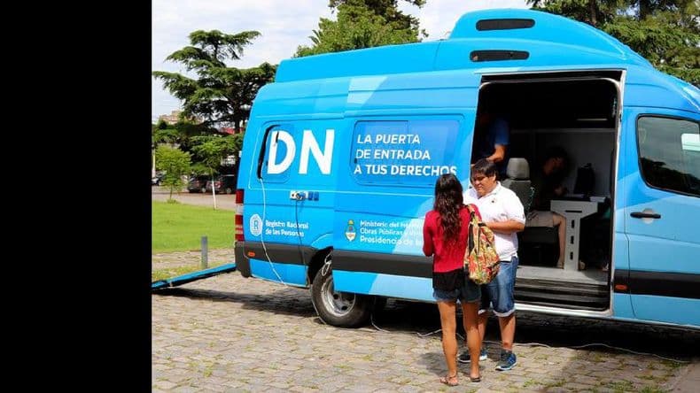 Operativo móvil de DNI: ya están disponibles los documentos en Pergamino