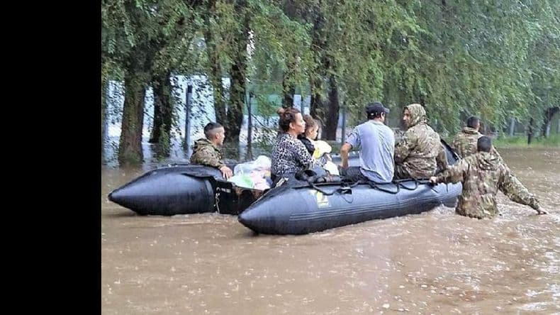 El Gobierno les brinda asistencia a poblaciones afectadas por temporales