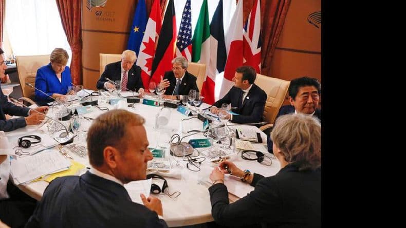 El G-7 concluyó con desacuerdos sobre el cambio climático