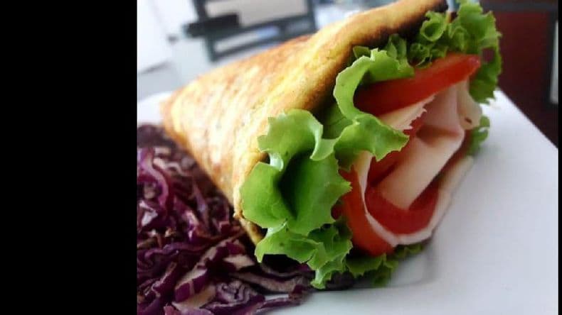 Wrap de avena y semillas, por Victoria Dinardo