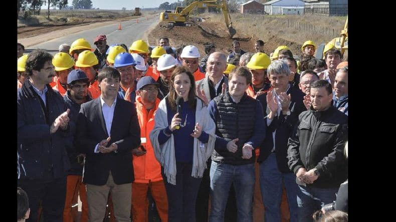 Vidal apuesta a la inversión en obra pública y a la división del peronismo