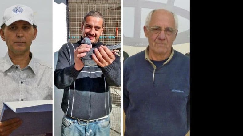 Cardoso, Bahamonde y Turco triunfaron en otra fecha de la colombófila