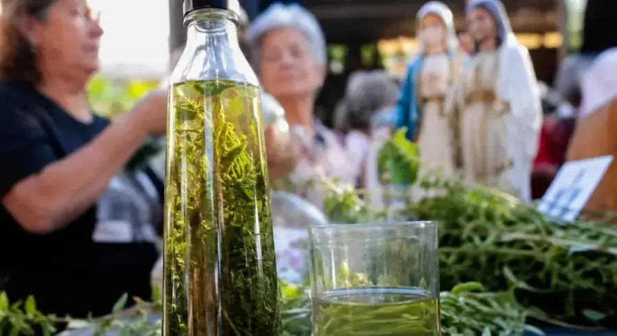Caña con ruda: la tradición del 1° de agosto que también se mantiene viva en Pergamino