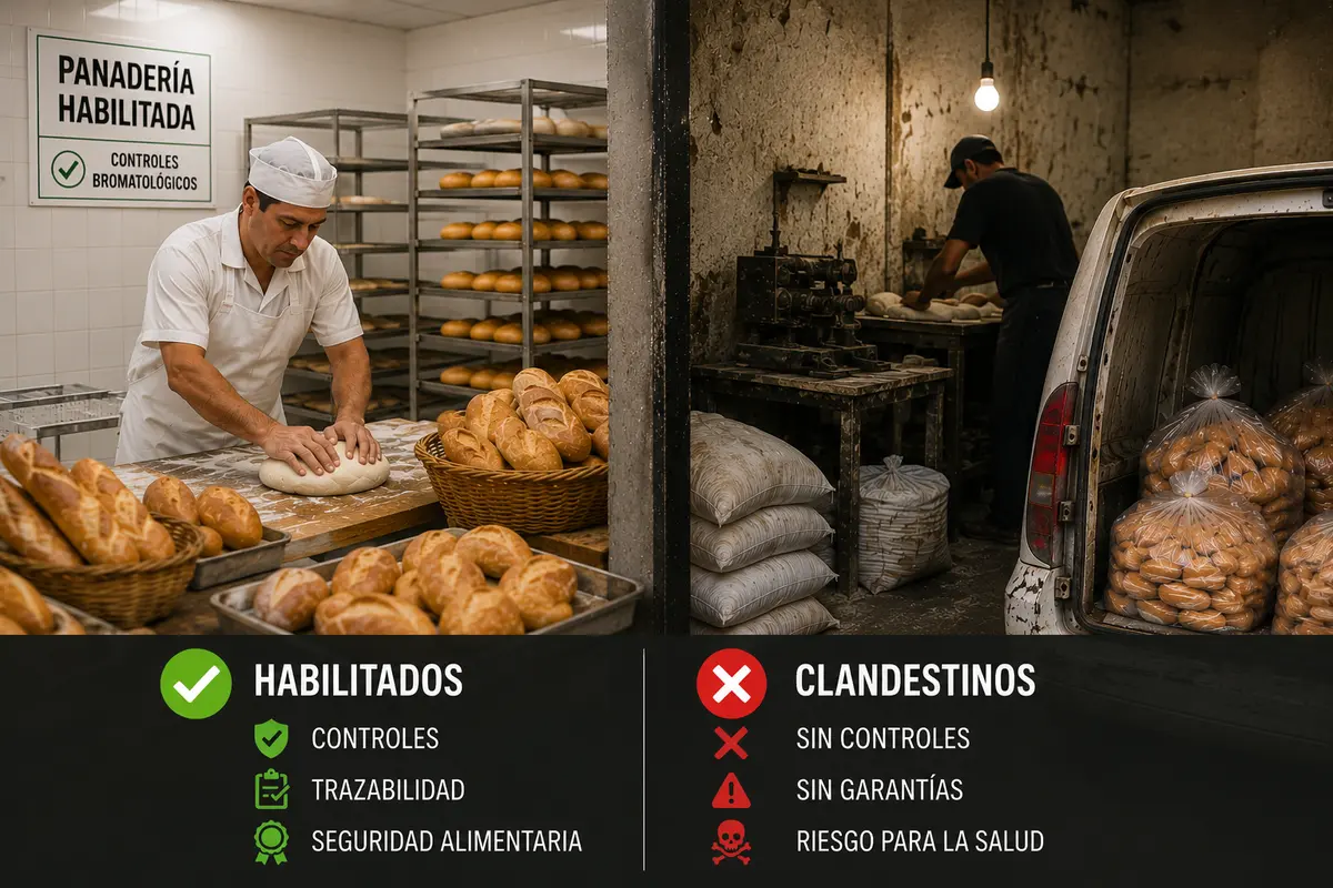 Los panaderos denuncian una falsa sensación de garantía sanitaria