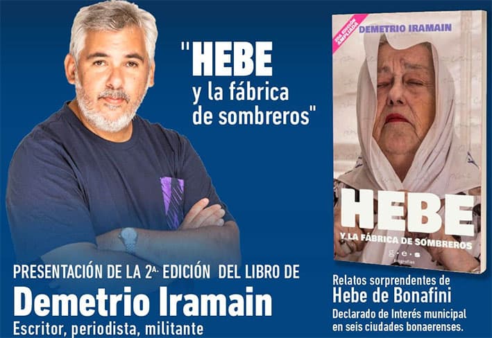 Presentarán el libro que reconstruye la vida de Hebe de Bonafini desde su propia voz