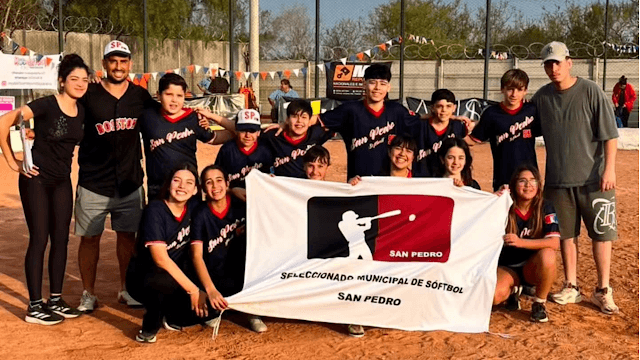 San Pedro: La Escuela Municipal de Softbol vivió su histórico debut en el Campeonato Nacional Infantil