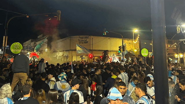 San Pedro: Violentos incidentes en los festejos por Argentina, 20 heridos y tres detenidos