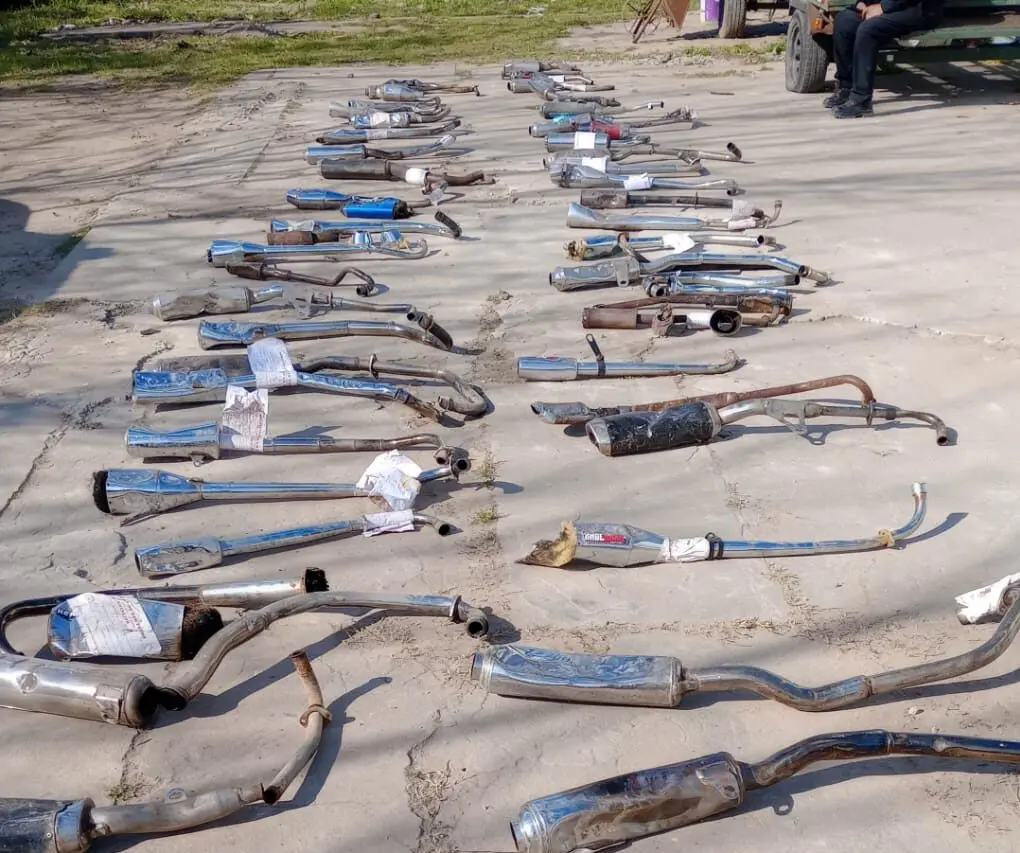 San Pedro ya secuestró más de 120 escapes antirreglamentarios en controles de tránsito