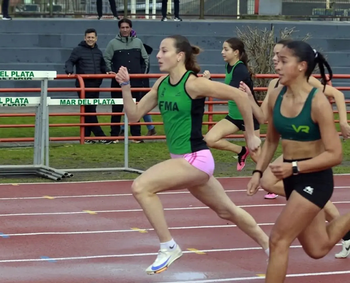 Sara Favre en el Nacional U23: mejores marcas del año y bronce en la posta 4x100