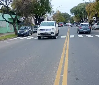 Hipólito Irigoyen renovó su imagen tras la repavimentación y la nueva señalización