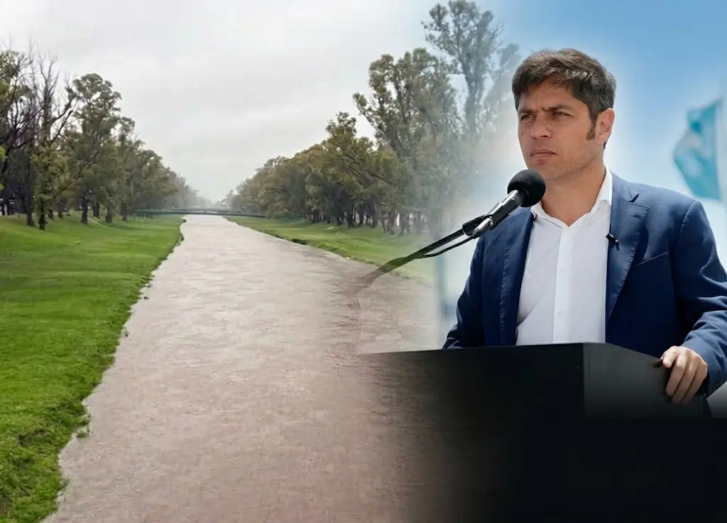 ¿Esta vez será? Kicillof volvió a anunciar la licitación de la presa de Pergamino