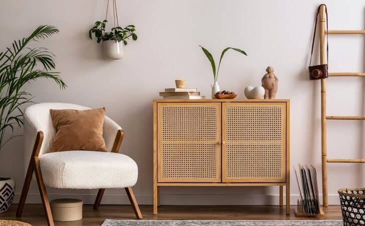 Cannage: la trama artesanal que sigue con fuerza y es tendencia en decoración
