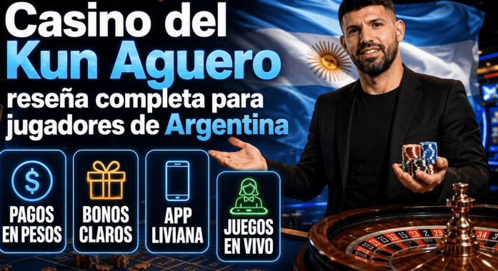 Casino del Kun Aguero reseña completa para jugadores de Argentina