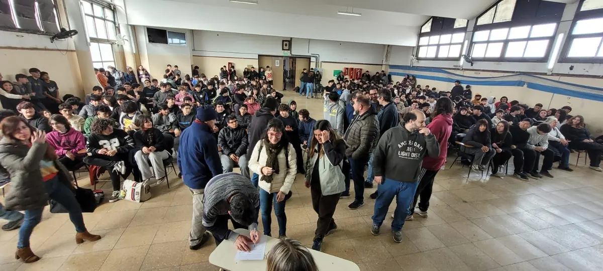 Inauguraron el Club de Robótica “Los Industriales” en la Escuela Técnica N° 1 de Pergamino, un espacio central