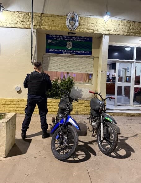Ramallo: allanaron dos viviendas y secuestraron motos por reiteradas infracciones de tránsito