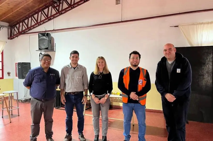 Ramallo: Estudiantes de la Escuela Técnica N° 1 participaron de una capacitación sobre seguridad con gas