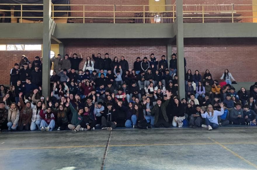 Salto: Más de 80 estudiantes participaron de una jornada de reflexión en la Escuela Técnica