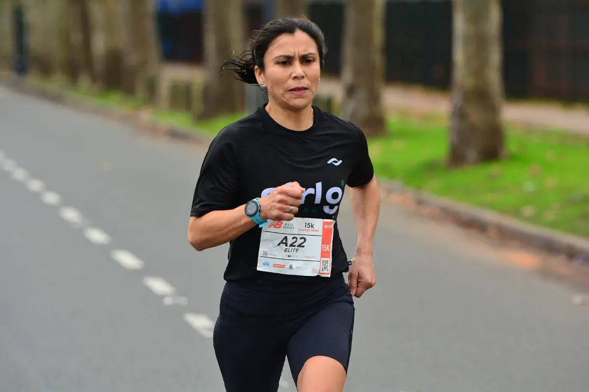Soledad Aita confirmó su gran presente con un récord personal en los NB 15K