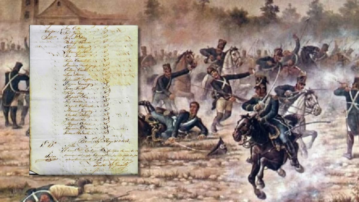 Un hallazgo en San Pedro revela que los Granaderos a Caballo fueron reactivados en 1852