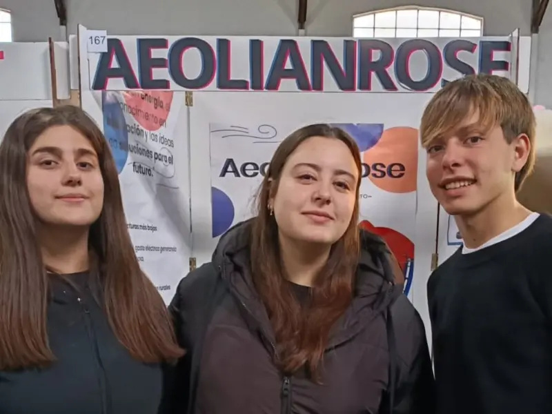 Villa Ramallo: “Aeolian Rose”, el proyecto de la Técnica N° 1 que llegó a la Feria Provincial de Ciencias