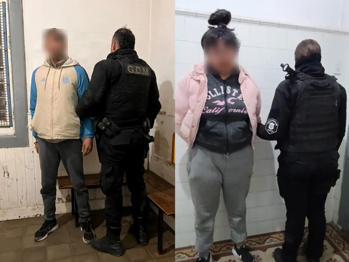 Aprehendieron a una pareja acusada de agredir a dos mujeres y efectuar disparos en las 512 Viviendas
