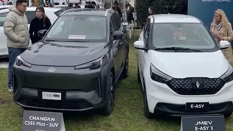 Autos Digitales presentó en la Expo Rural Pergamino los nuevos vehículos eléctricos e híbridos de origen chino