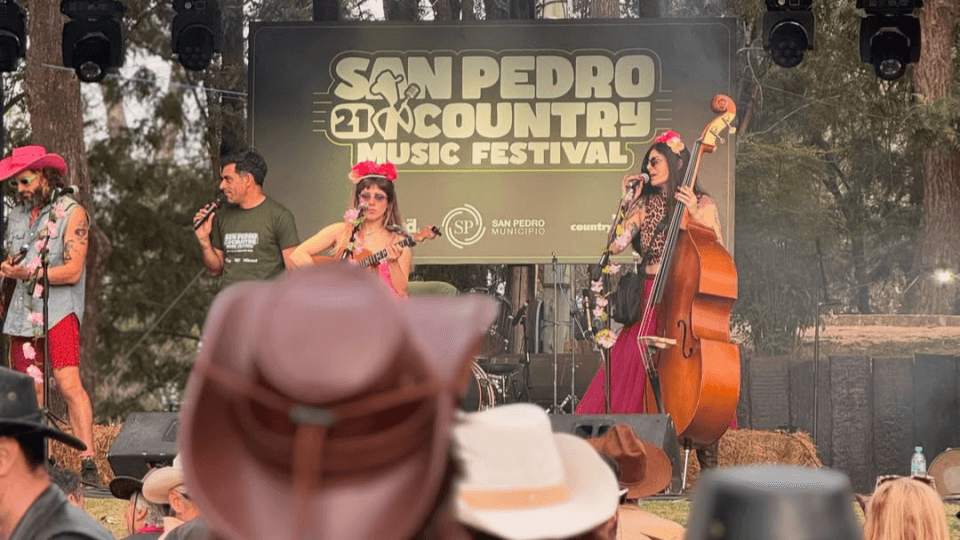 Comenzó el 21° San Pedro Country Music Festival con 70 bandas y 450 músicos