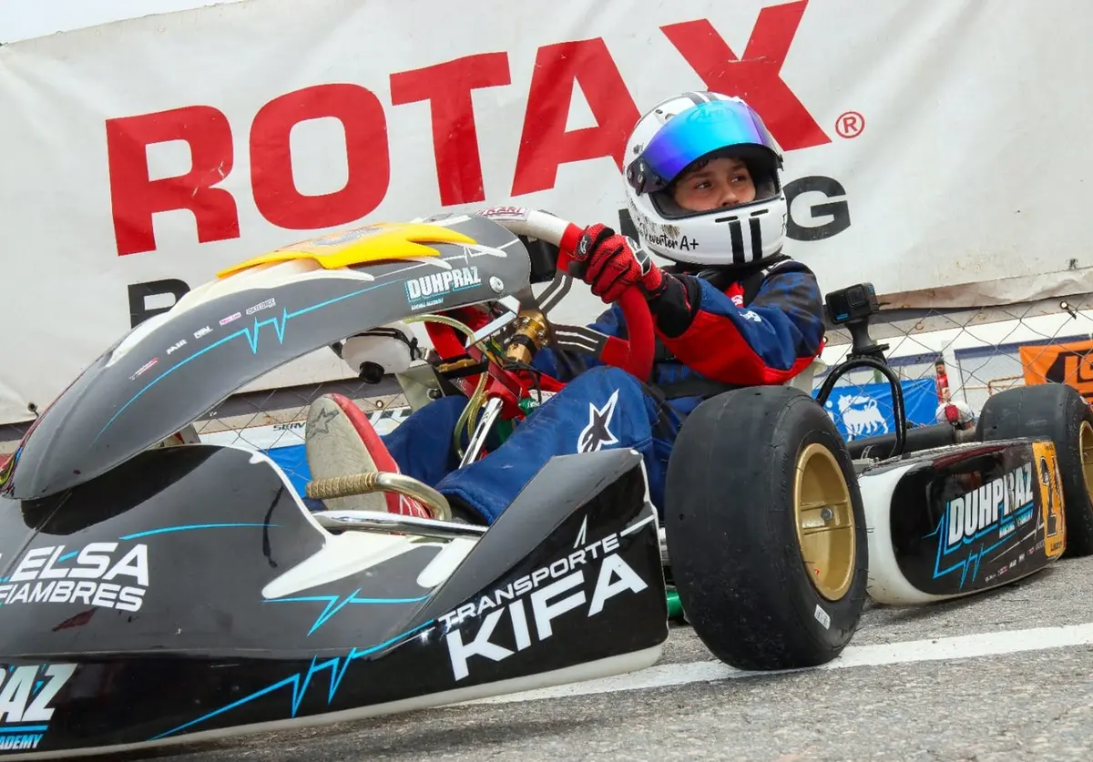 Cuarto puesto para Francisco Reverter en la Gran Final Argentina de Rotax