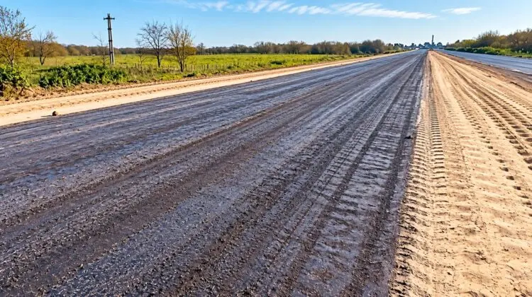 Las obras sobre la Ruta Provincial 41 sumaron en las últimas horas un avance importante: ya fue colocada la carpeta de imprimación sobre el bypass, en el sector del nuevo puente.