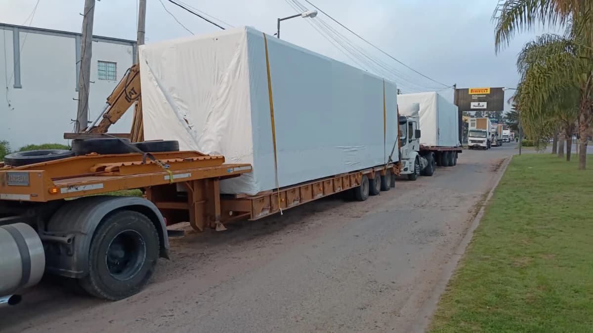 San Pedro: Comenzaron a instalar los módulos para los consultorios externos del Hospital