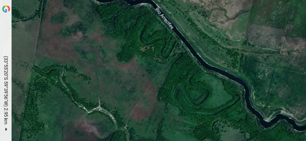 San Pedro: Detectaron antiguos recorridos del río Arrecifes mediante imágenes satelitales