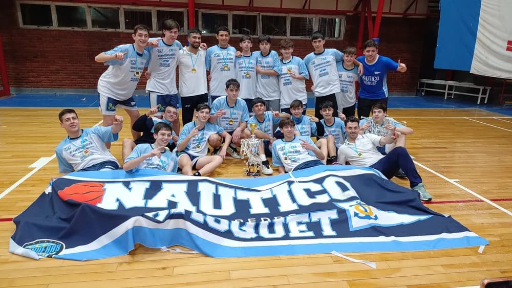 San Pedro: Náutico U15 es campeón provincial tras una campaña invicta de 21 partidos