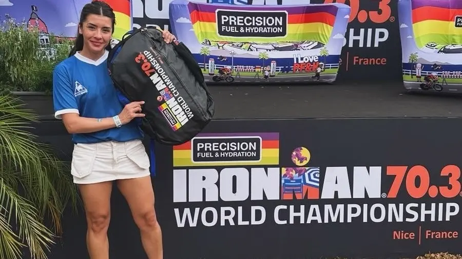 Virginia Chale, de Pergamino al Mundial IRONMAN 70.3 de Niza representando a la Argentina