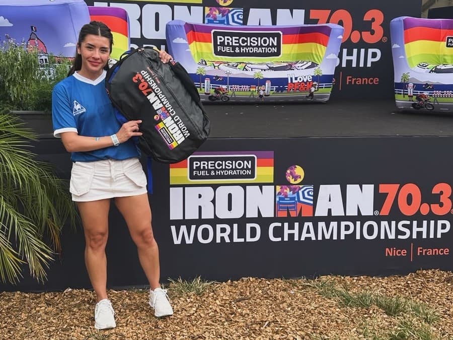 Virginia Chale, de Pergamino al Mundial IRONMAN 70.3 de Niza representando a la Argentina