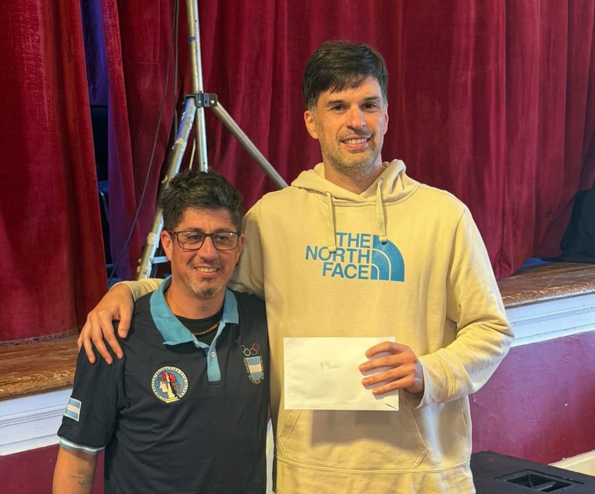 Adrián Morea se destacó en Rojas: invicto y entre los mejores del torneo