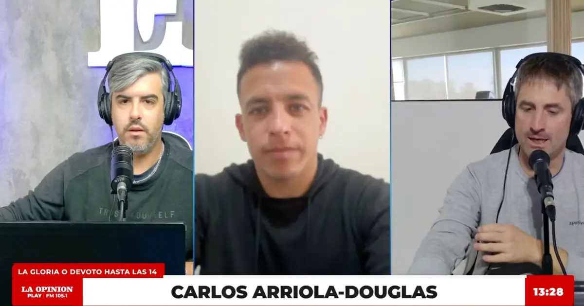 Carlos Arriola, el autor del gol que calmó a Douglas: “Los de afuera tenemos que empujar”