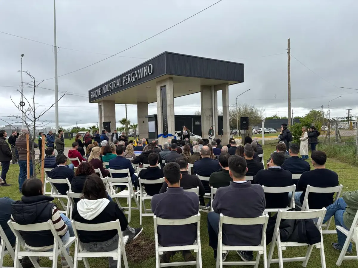 El Parque Industrial inauguró su nuevo pórtico y abrió una etapa de modernización y crecimiento