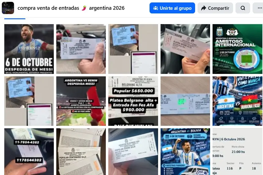 Estafa y amenazas: defraudaron a una docente con entradas falsas para ver a Messi y luego la intimidaron